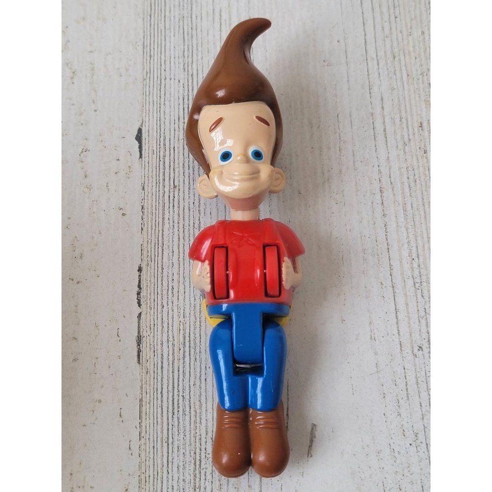 Viacom 2003 Jimmy Neutron jetpack toy figure